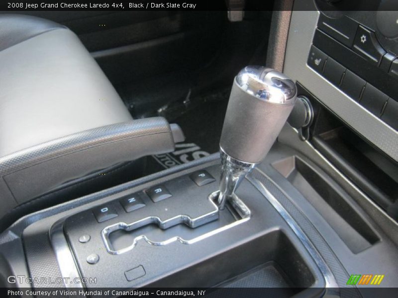 Black / Dark Slate Gray 2008 Jeep Grand Cherokee Laredo 4x4