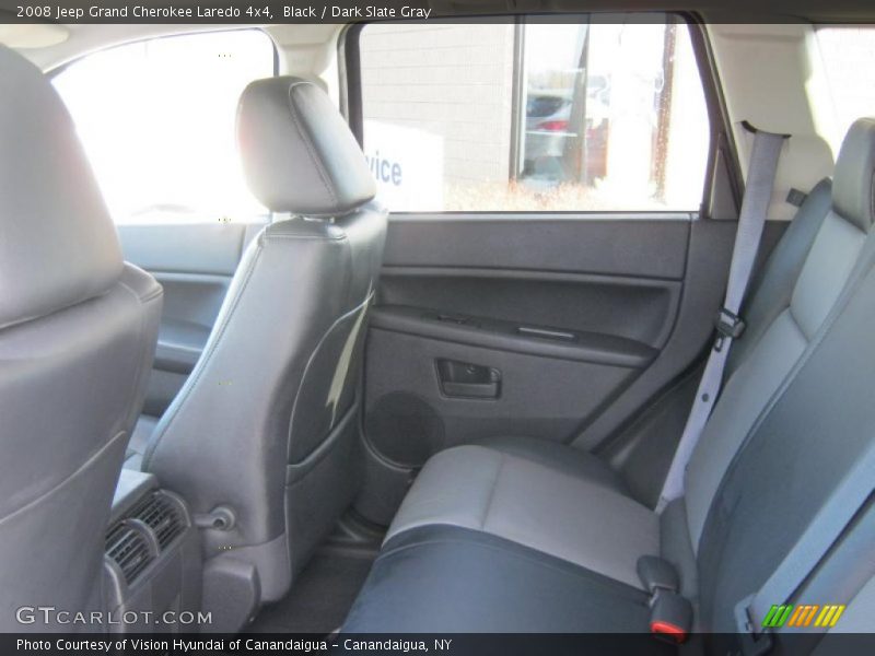 Black / Dark Slate Gray 2008 Jeep Grand Cherokee Laredo 4x4