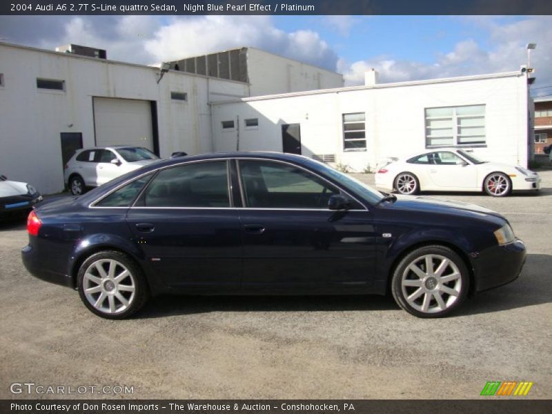  2004 A6 2.7T S-Line quattro Sedan Night Blue Pearl Effect