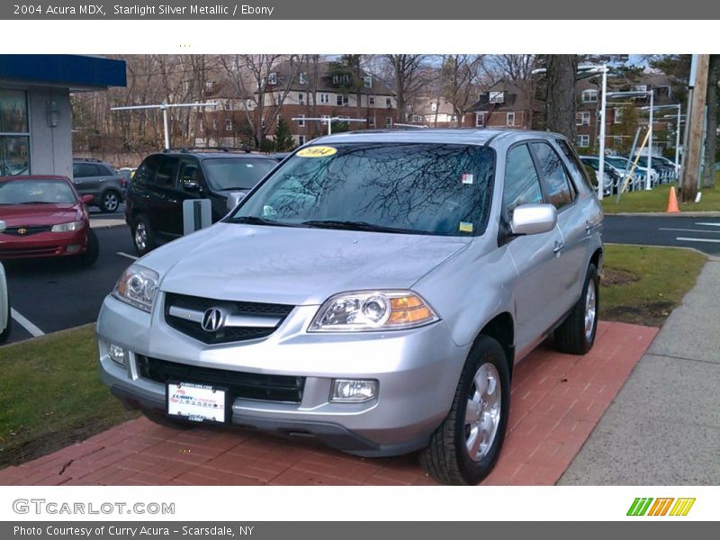 Starlight Silver Metallic / Ebony 2004 Acura MDX