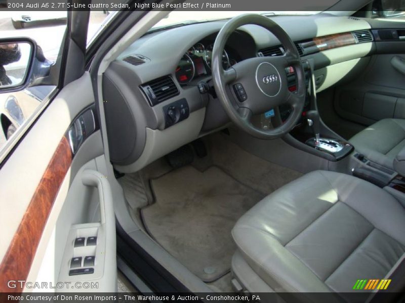 Platinum Interior - 2004 A6 2.7T S-Line quattro Sedan 