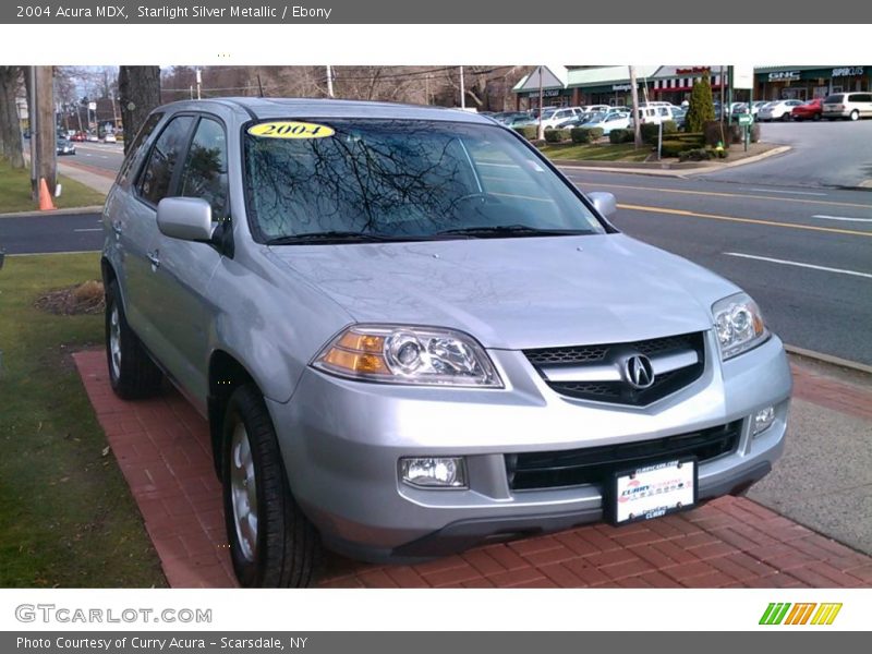 Starlight Silver Metallic / Ebony 2004 Acura MDX