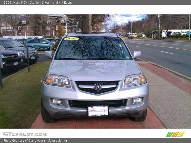 Starlight Silver Metallic / Ebony 2004 Acura MDX