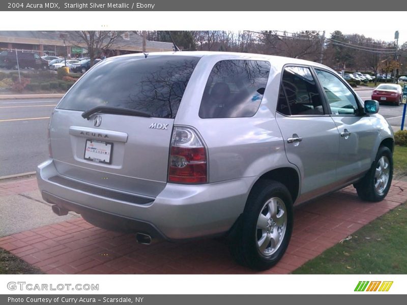 Starlight Silver Metallic / Ebony 2004 Acura MDX