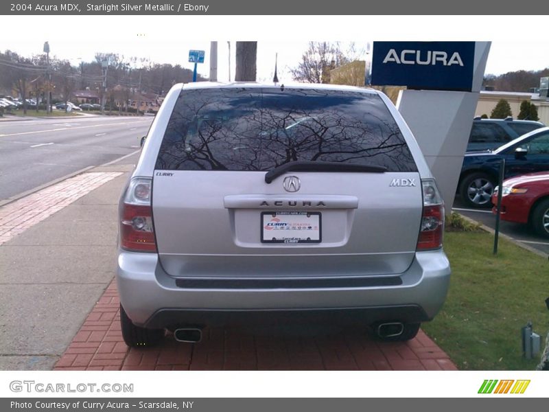 Starlight Silver Metallic / Ebony 2004 Acura MDX