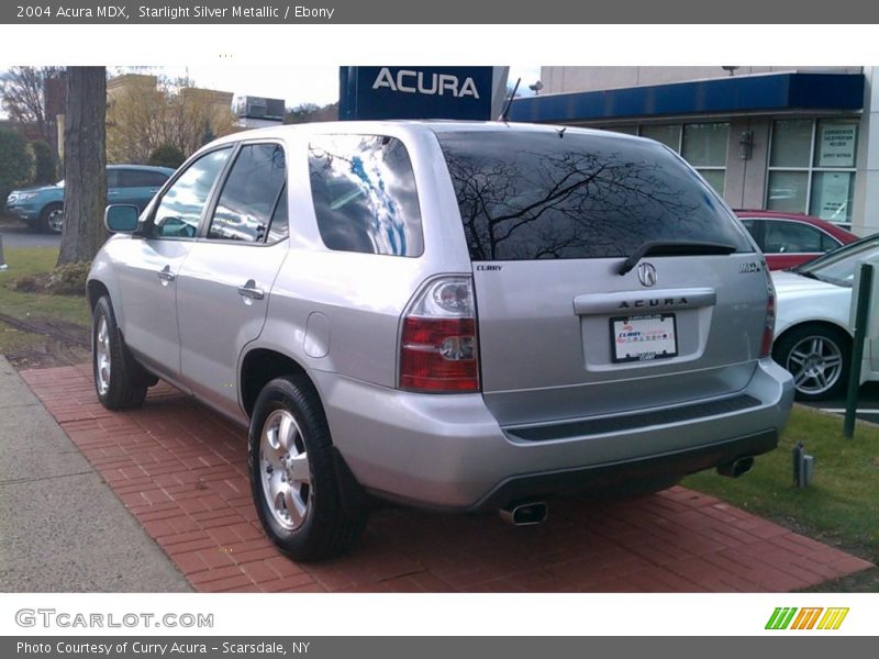 Starlight Silver Metallic / Ebony 2004 Acura MDX