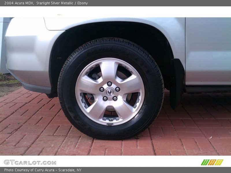 Starlight Silver Metallic / Ebony 2004 Acura MDX