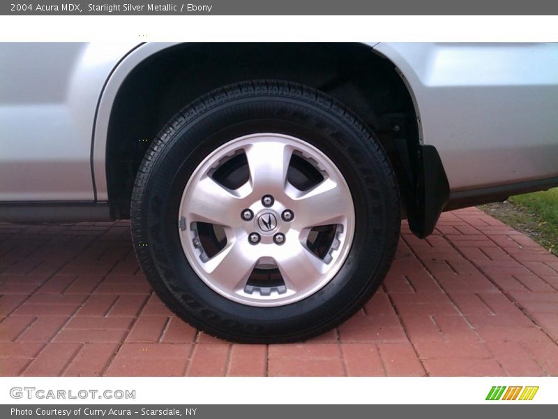 Starlight Silver Metallic / Ebony 2004 Acura MDX