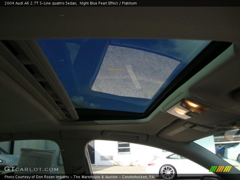 Sunroof of 2004 A6 2.7T S-Line quattro Sedan