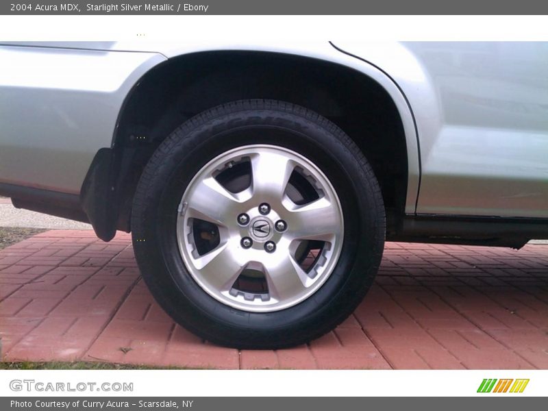 Starlight Silver Metallic / Ebony 2004 Acura MDX