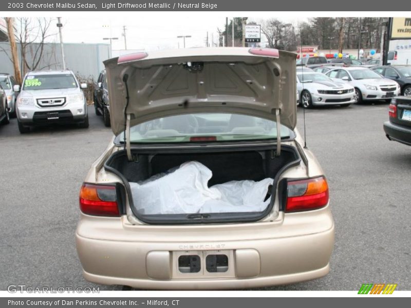 Light Driftwood Metallic / Neutral Beige 2003 Chevrolet Malibu Sedan