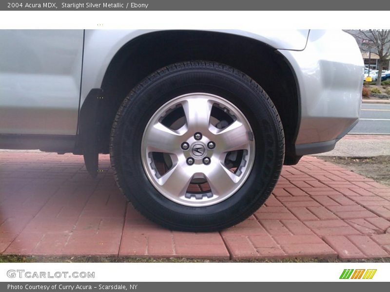 Starlight Silver Metallic / Ebony 2004 Acura MDX