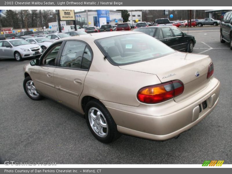 Light Driftwood Metallic / Neutral Beige 2003 Chevrolet Malibu Sedan