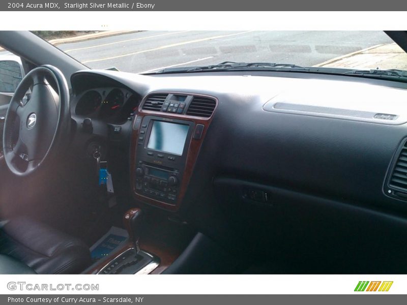 Starlight Silver Metallic / Ebony 2004 Acura MDX