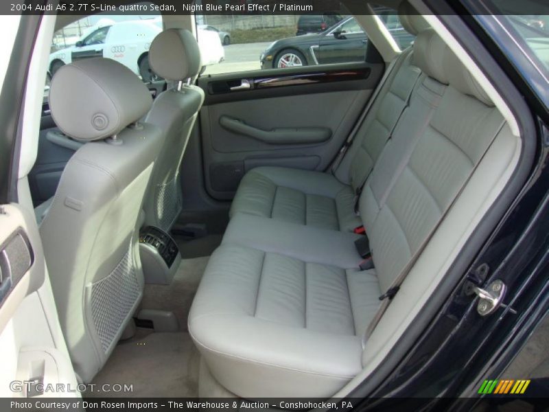  2004 A6 2.7T S-Line quattro Sedan Platinum Interior