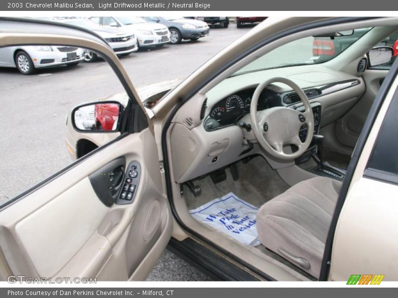 Light Driftwood Metallic / Neutral Beige 2003 Chevrolet Malibu Sedan