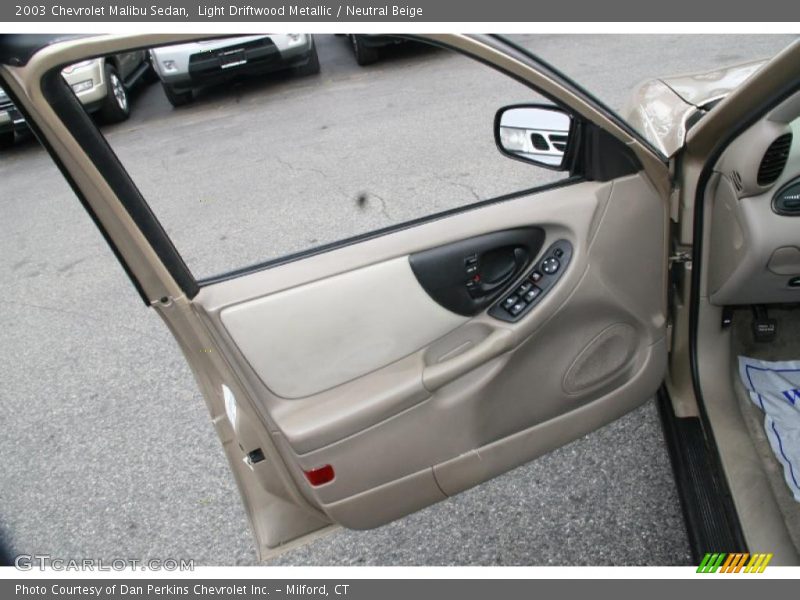 Light Driftwood Metallic / Neutral Beige 2003 Chevrolet Malibu Sedan