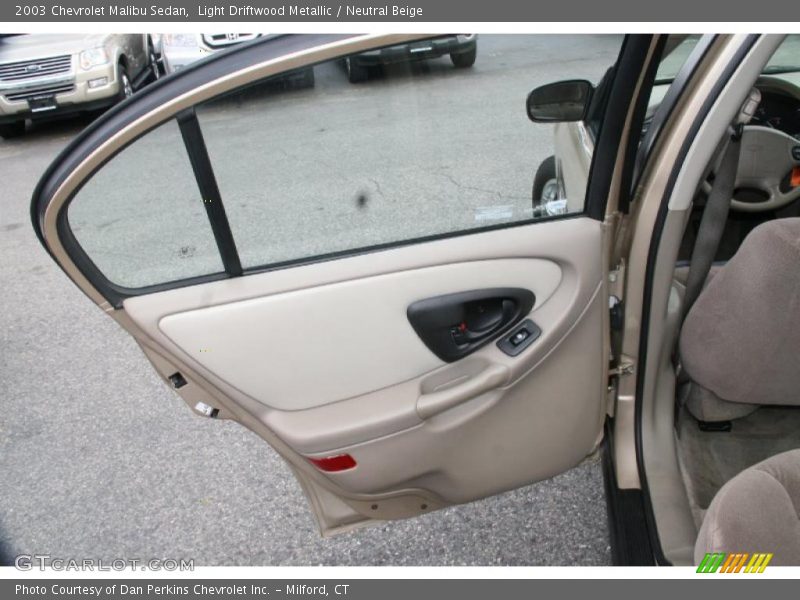 Light Driftwood Metallic / Neutral Beige 2003 Chevrolet Malibu Sedan