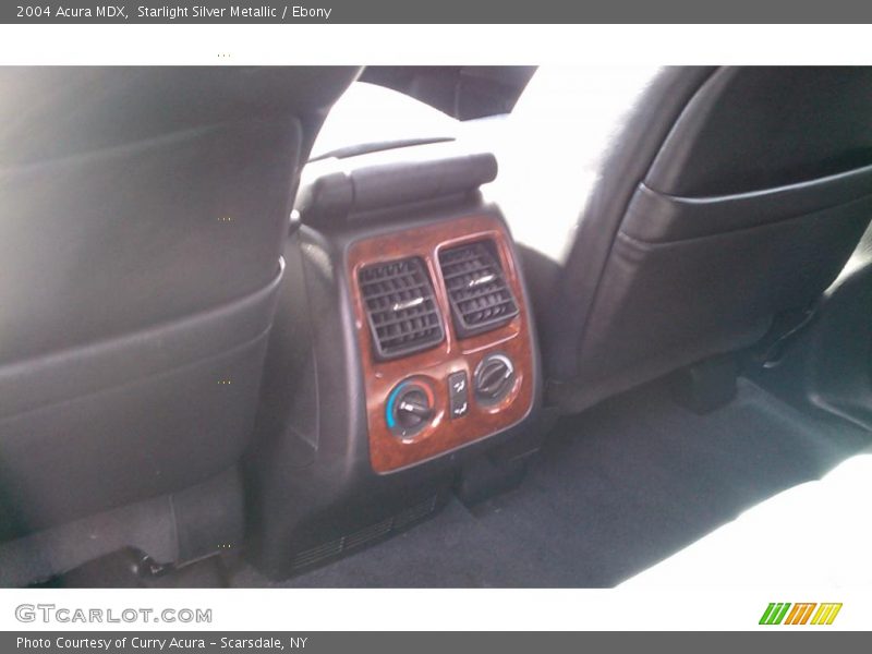 Starlight Silver Metallic / Ebony 2004 Acura MDX
