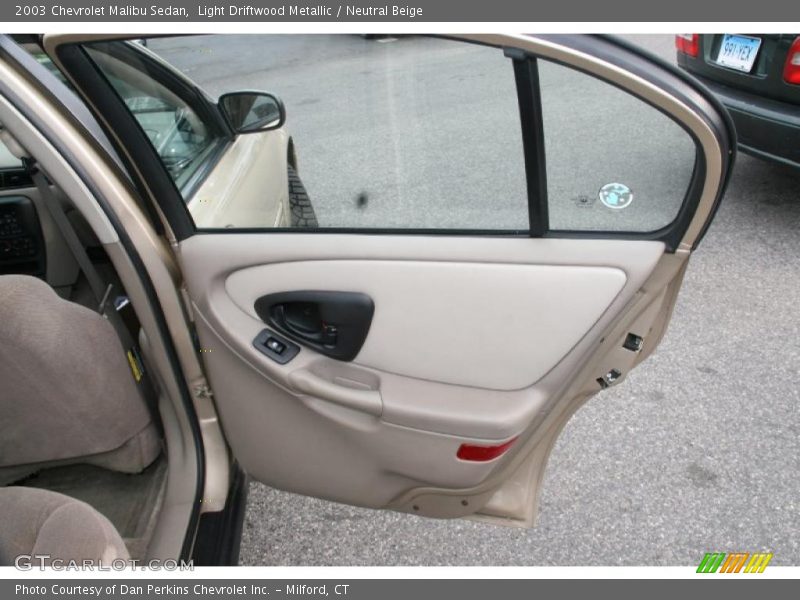 Light Driftwood Metallic / Neutral Beige 2003 Chevrolet Malibu Sedan