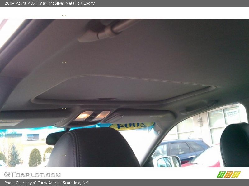 Starlight Silver Metallic / Ebony 2004 Acura MDX