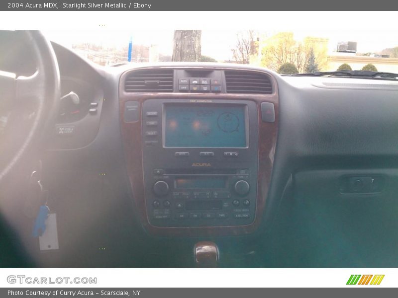 Starlight Silver Metallic / Ebony 2004 Acura MDX