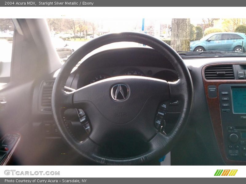 Starlight Silver Metallic / Ebony 2004 Acura MDX