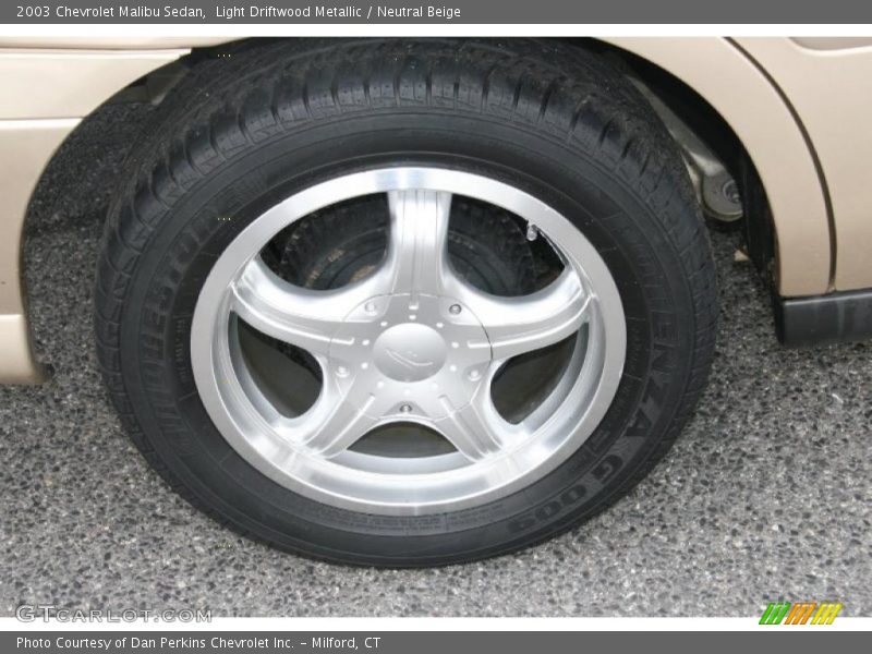 Light Driftwood Metallic / Neutral Beige 2003 Chevrolet Malibu Sedan