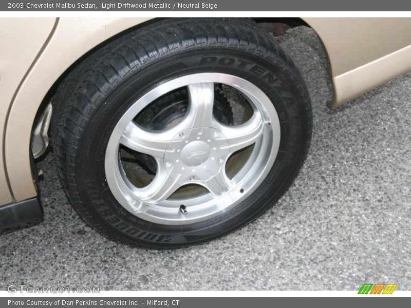 Light Driftwood Metallic / Neutral Beige 2003 Chevrolet Malibu Sedan