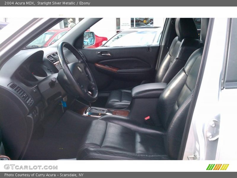 Starlight Silver Metallic / Ebony 2004 Acura MDX