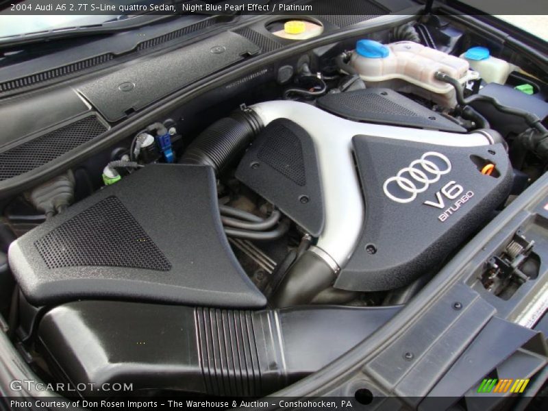  2004 A6 2.7T S-Line quattro Sedan Engine - 2.7 Liter Turbocharged DOHC 30-Valve V6