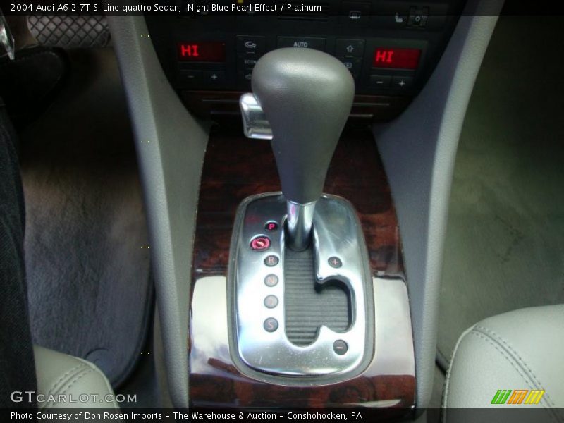  2004 A6 2.7T S-Line quattro Sedan 5 Speed Tiptronic Automatic Shifter