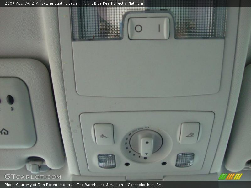 Controls of 2004 A6 2.7T S-Line quattro Sedan