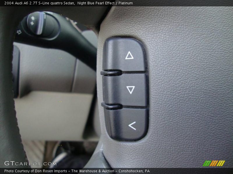 Controls of 2004 A6 2.7T S-Line quattro Sedan