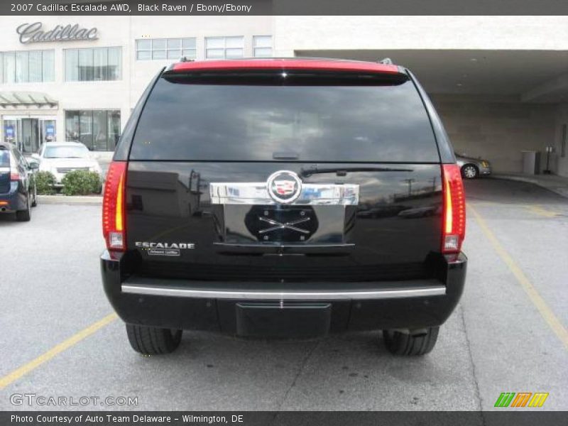 Black Raven / Ebony/Ebony 2007 Cadillac Escalade AWD
