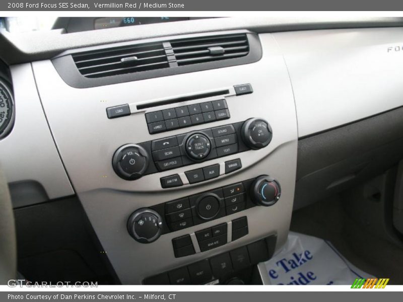 Vermillion Red / Medium Stone 2008 Ford Focus SES Sedan