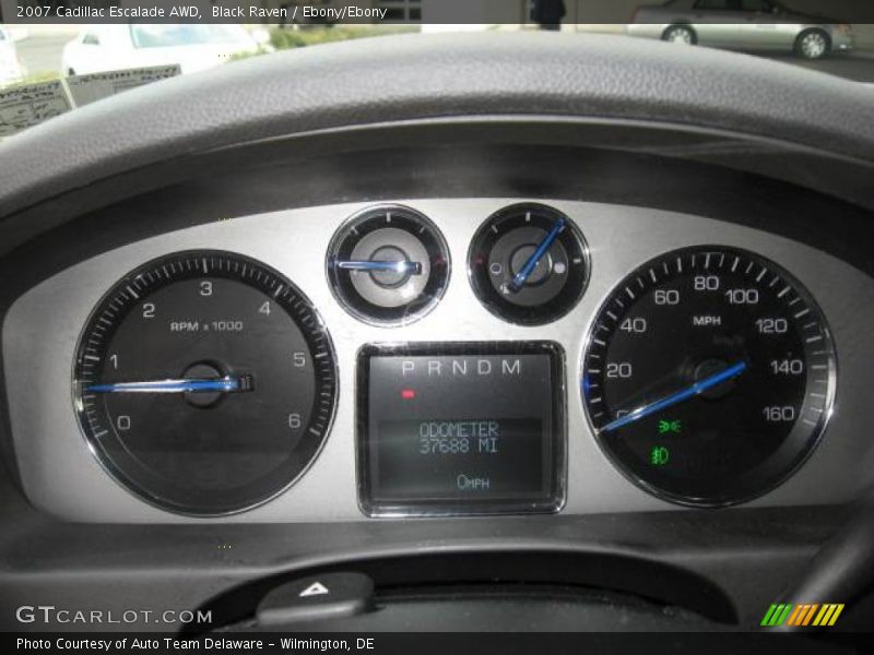 Black Raven / Ebony/Ebony 2007 Cadillac Escalade AWD
