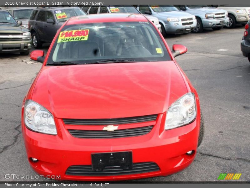 Victory Red / Ebony 2010 Chevrolet Cobalt LT Sedan