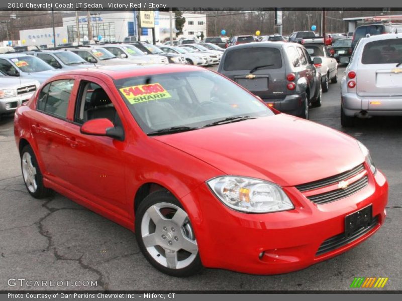 Victory Red / Ebony 2010 Chevrolet Cobalt LT Sedan