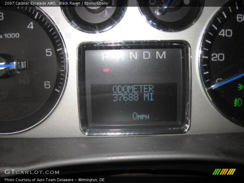 Black Raven / Ebony/Ebony 2007 Cadillac Escalade AWD