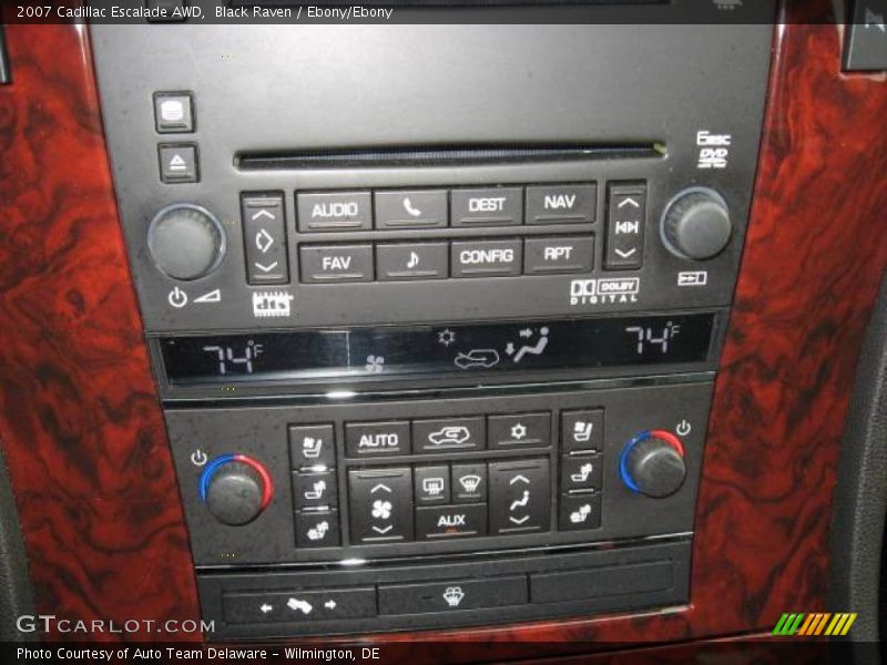 Black Raven / Ebony/Ebony 2007 Cadillac Escalade AWD
