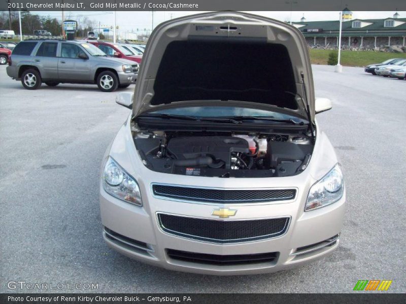 Gold Mist Metallic / Cocoa/Cashmere 2011 Chevrolet Malibu LT