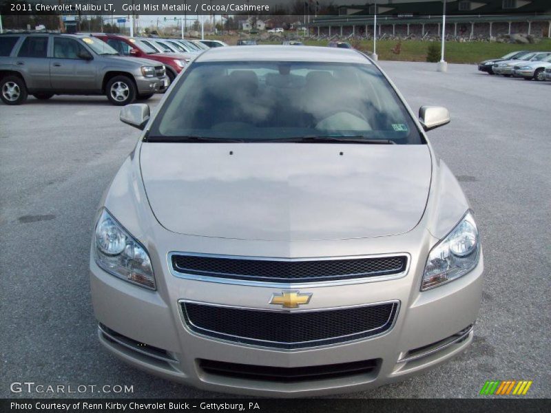 Gold Mist Metallic / Cocoa/Cashmere 2011 Chevrolet Malibu LT