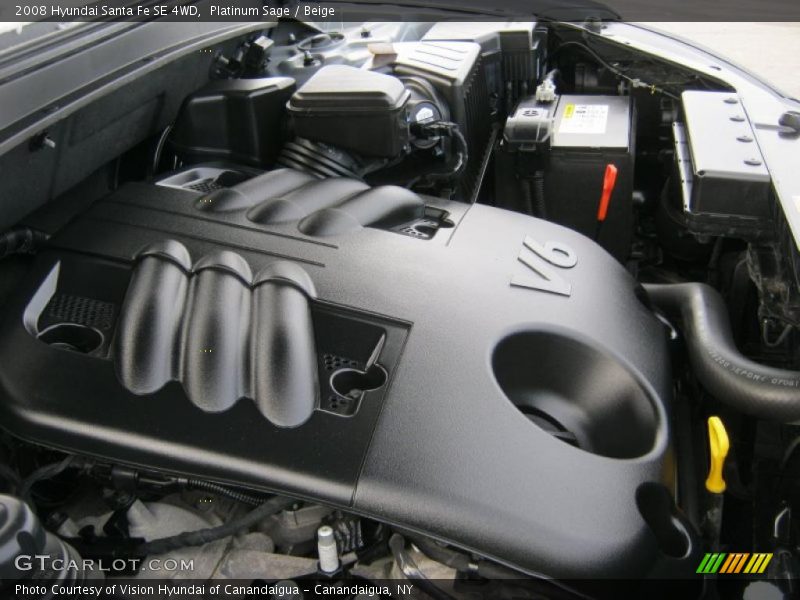  2008 Santa Fe SE 4WD Engine - 3.3 Liter DOHC 24-Valve VVT V6