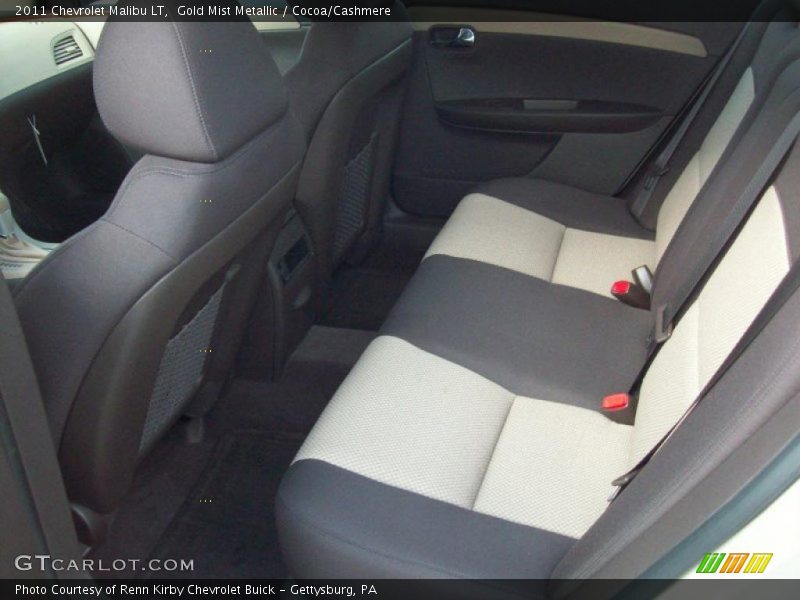 Gold Mist Metallic / Cocoa/Cashmere 2011 Chevrolet Malibu LT
