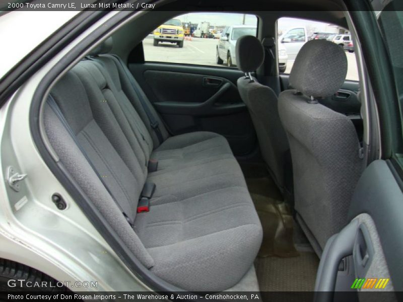  2000 Camry LE Gray Interior
