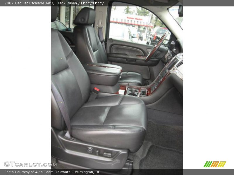 Black Raven / Ebony/Ebony 2007 Cadillac Escalade AWD
