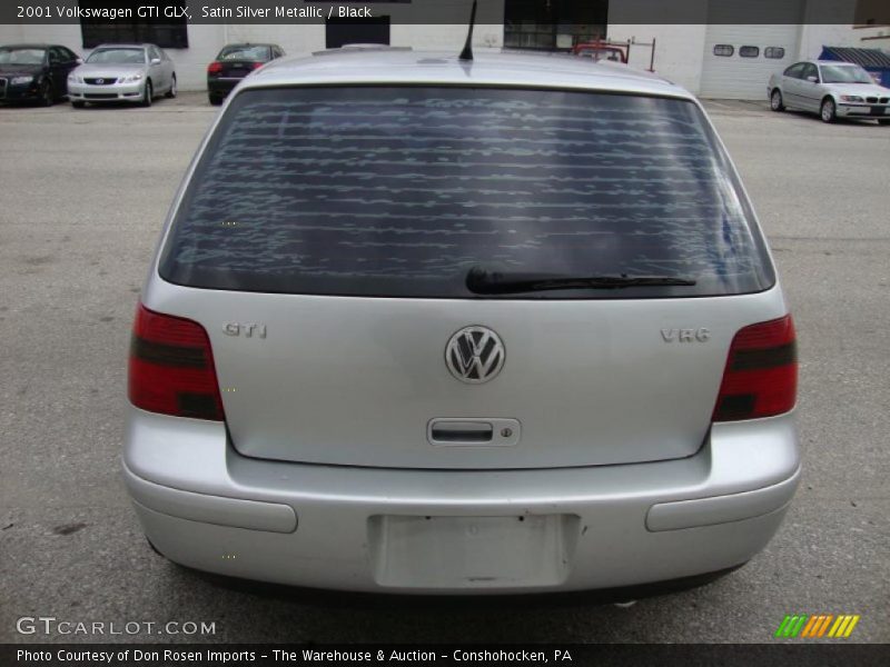 Satin Silver Metallic / Black 2001 Volkswagen GTI GLX