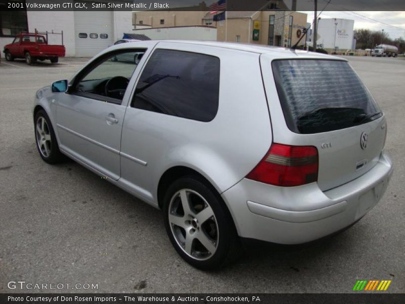 Satin Silver Metallic / Black 2001 Volkswagen GTI GLX