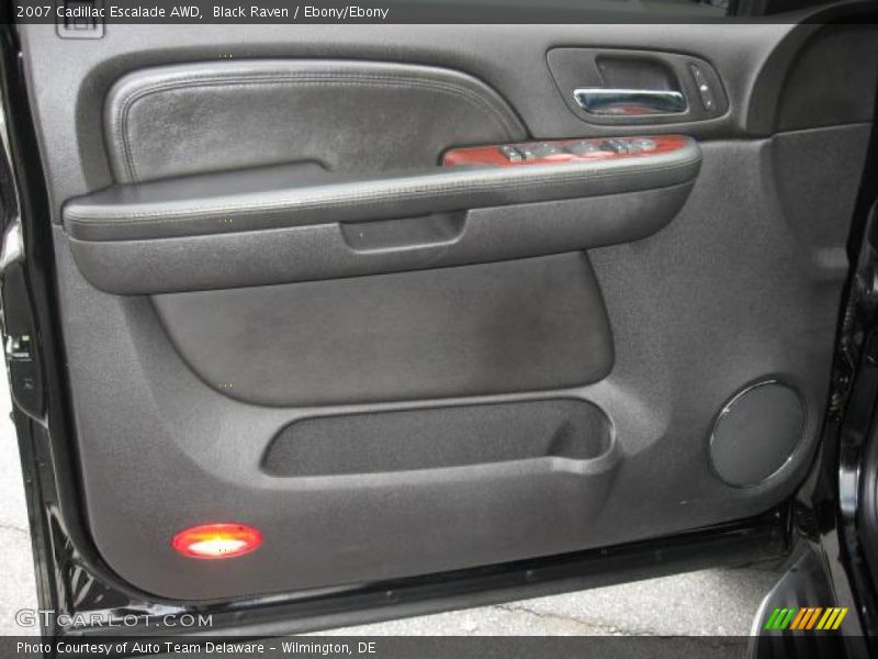 Black Raven / Ebony/Ebony 2007 Cadillac Escalade AWD